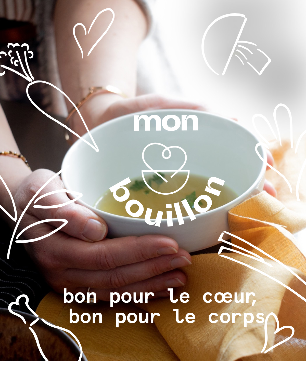 Mon Bouillon - logo + bol