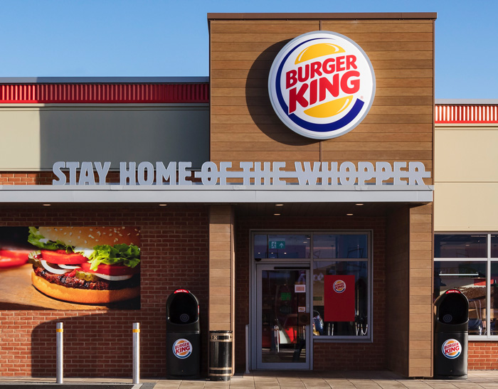 Exemple marque qui réagit à l'actualité : Burger King